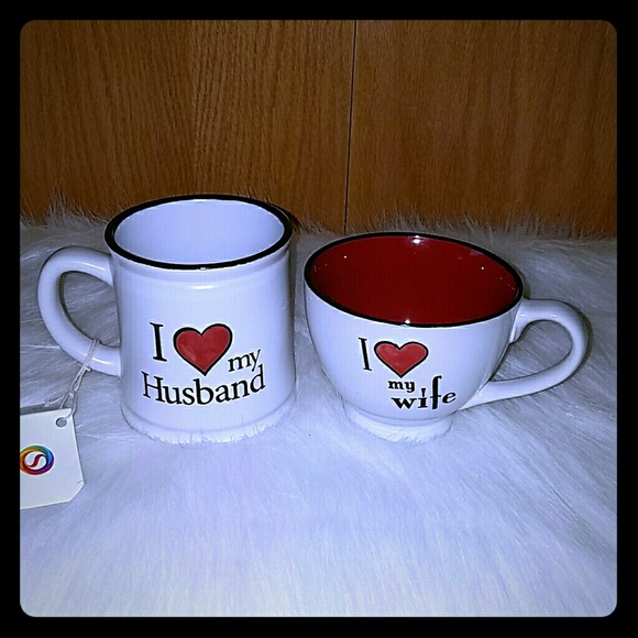 i love my wife mug